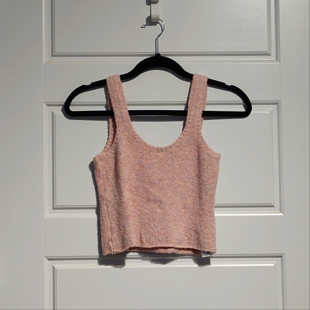 ZARA basic knit tank top